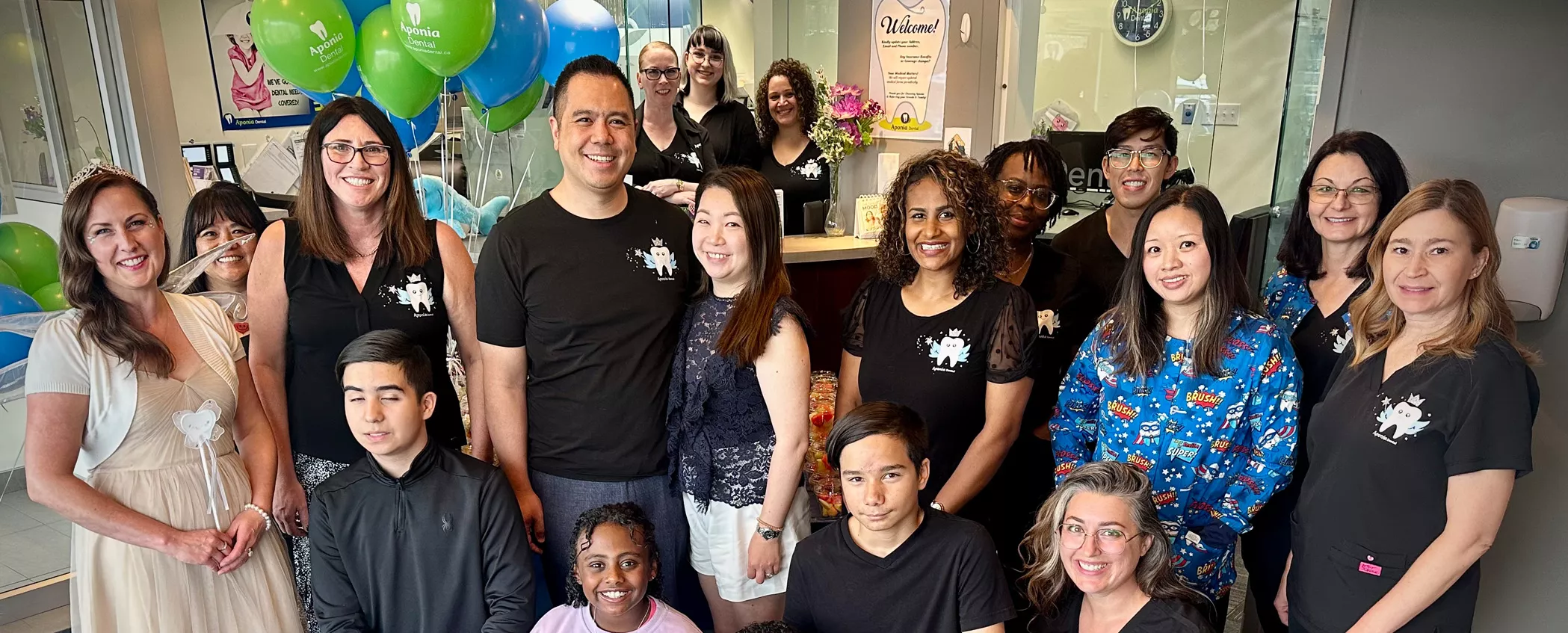 Group photo on Tooth Fairy Day